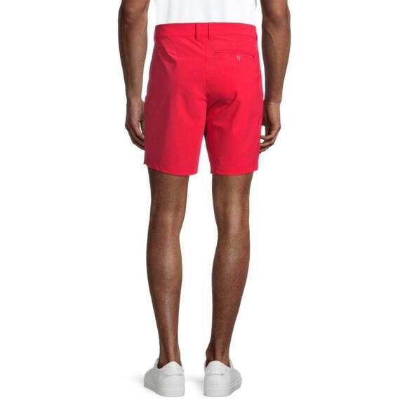 Rhone Resort Shorts Unlined Stretchy Chino Style Pockets In Red Size 40 - Picture 2 of 13